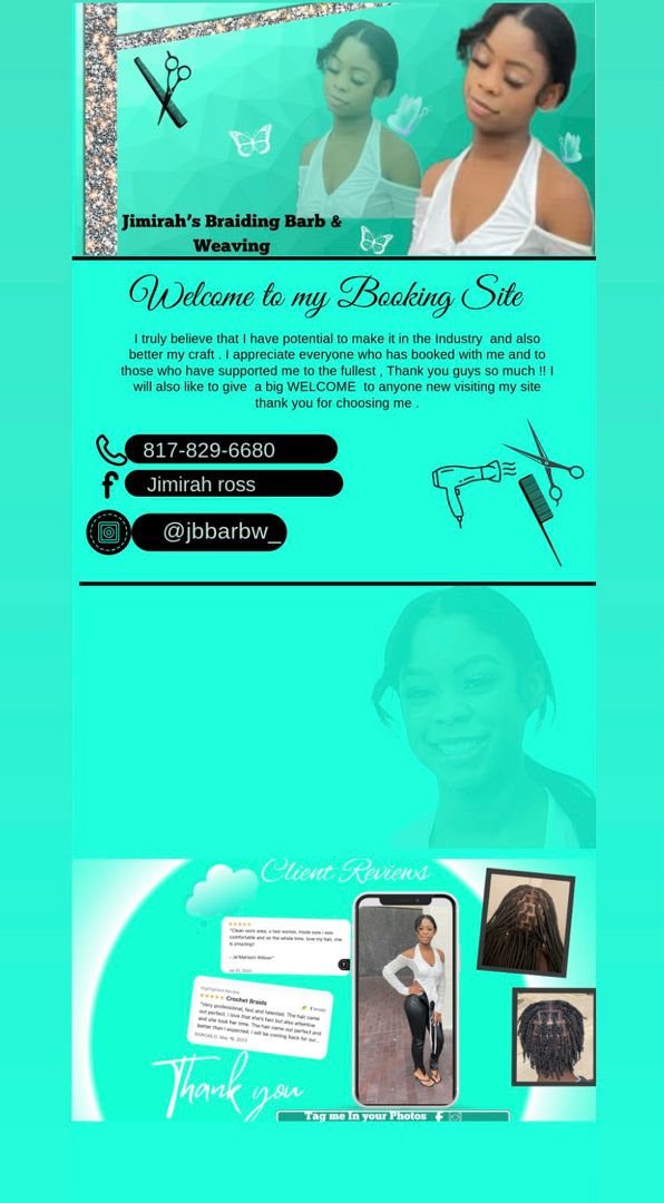 Sew-In Weave by Jimirah's Braiding Barb & Weaving in Fort Worth, Texas