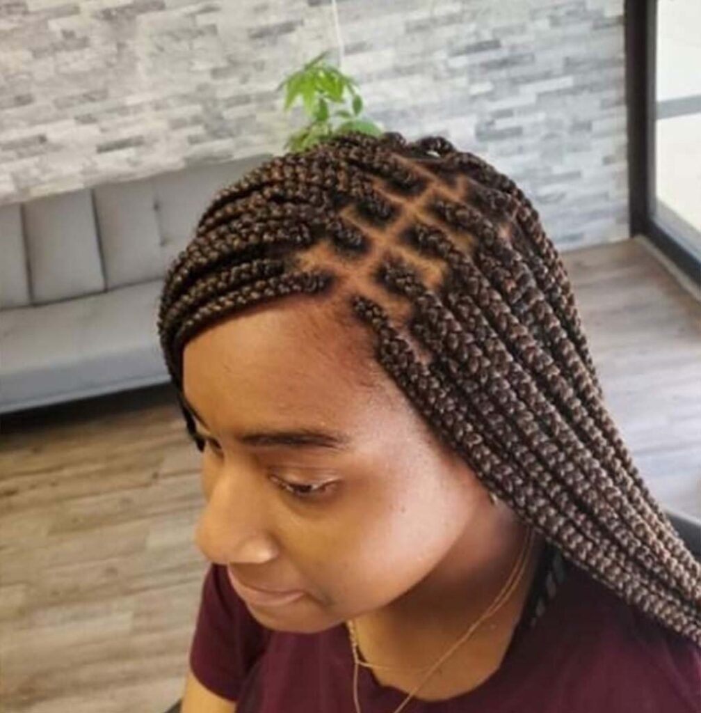 Braids by Bel Hair Studio in Fort Worth, Texas