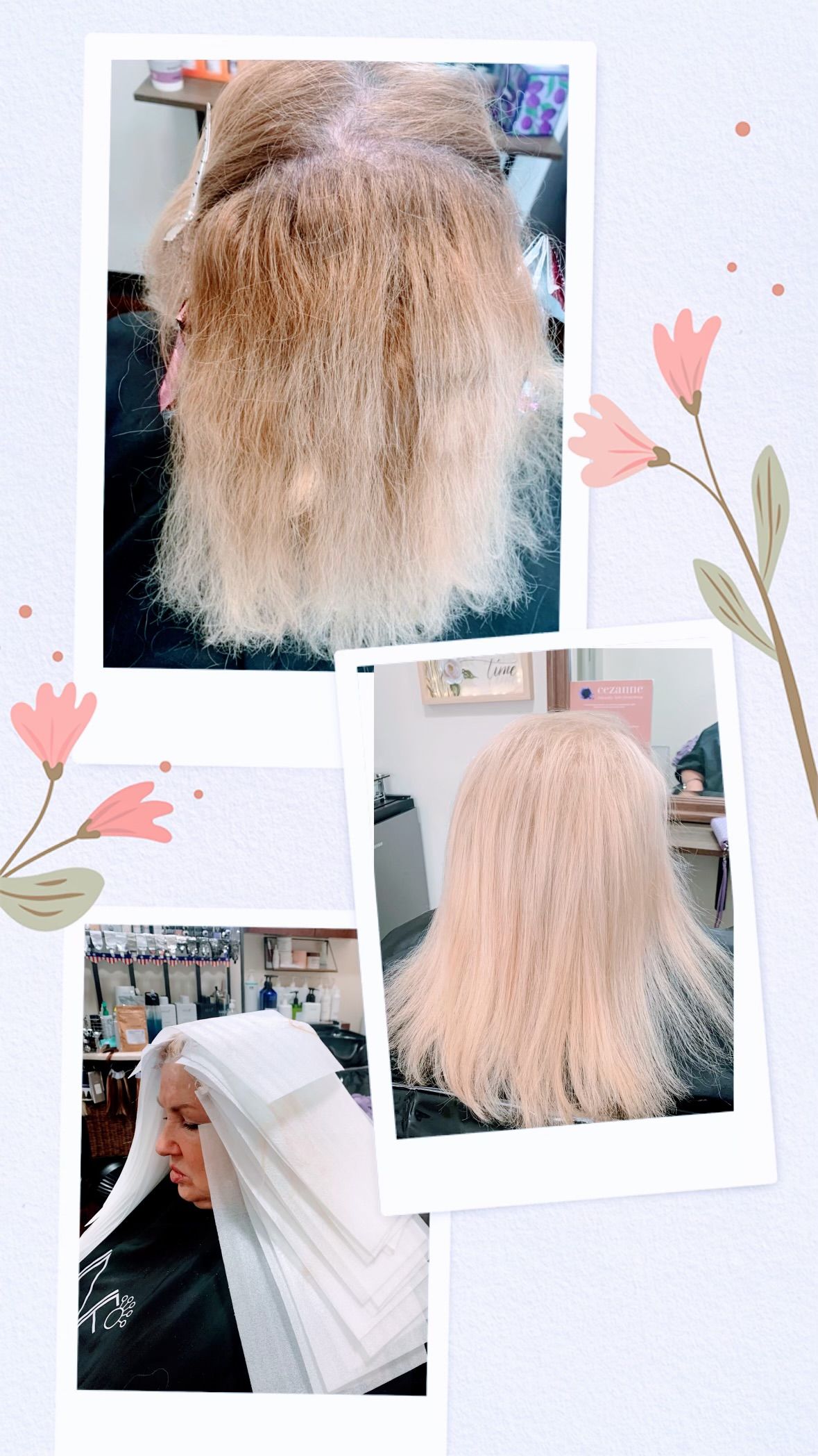 Hair Extensions by Marina Hair Studio in Deer Park, Illinois