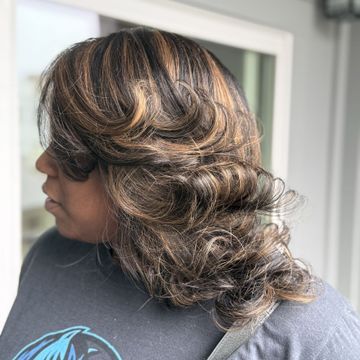 Glueless Closure Sew-In by MLX HAIR STUDIO in Mckinney, Texas