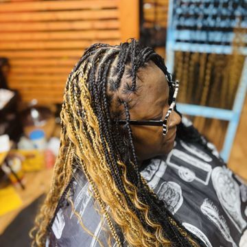 Sew In Leave out by Loc and Braid in Lancaster, Texas