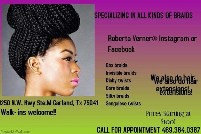 Braids by Hair Elegance in Garland, Texas
