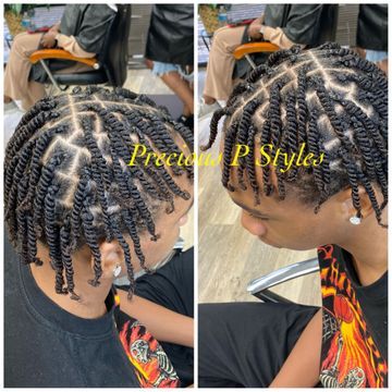 Loc re-twist by HAIR GODS in Irving, Texas