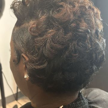 Traditional Sew-In by QueenTheBarberStylist Loft in Houston, Texas