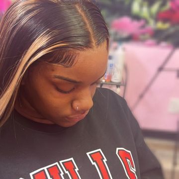 Quick Weave by Sew Luxx Hair Studio in Houston, Texas