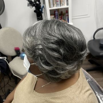 Sew in with lace closure by LaKeSa Salon in Oklahoma City, Oklahoma