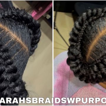 Sew in weave by Sarah's Braids w/ Purpose in San Antonio, Texas