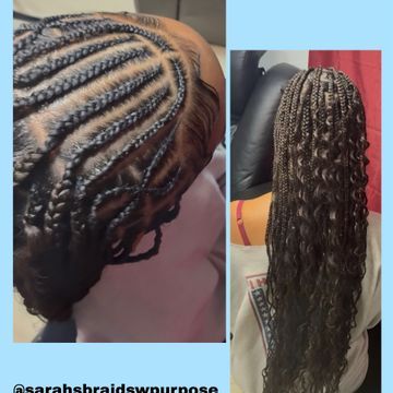 Sew in weave by Sarah's Braids w/ Purpose in San Antonio, Texas