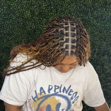 sew in weave by Violette Braiding Hair in Austin, Texas