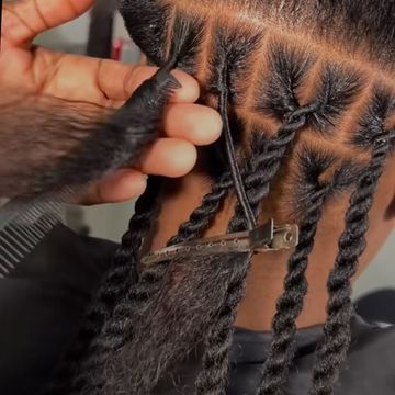 sew in weave by Violette Braiding Hair in Austin, Texas