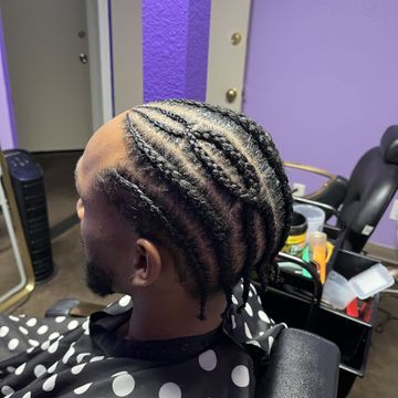 Sew in weave by Mukuwa African Hair Braiding in San Diego, California