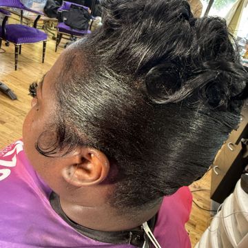 wig install by Ragena Francois International Hairstylist in Chicago, Illinois