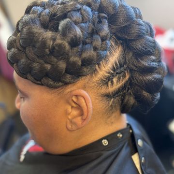 partial sew in by LaKeisha Does Hair LLC in Indianapolis, Indiana
