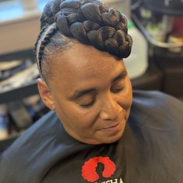 partial sew in by LaKeisha Does Hair LLC in Indianapolis, Indiana