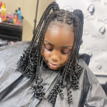 fulani sew in by WhipNDip Beauty Lounge in Indianapolis, Indiana