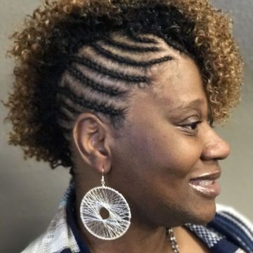 Hair Extensions sewn tracks by Sanctified Salon in Seattle, Washington
