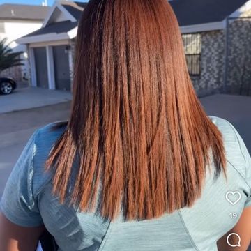 Traditional sewin (with leave out) by Halo Beauty Hair Studio in El Paso, Texas