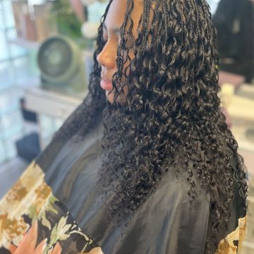 sew-in extensions by Pink Moon Culture in Phoenix, Arizona