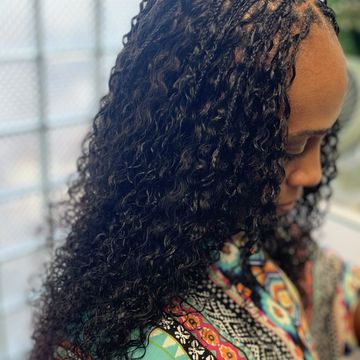 sew-in extensions by Pink Moon Culture in Phoenix, Arizona