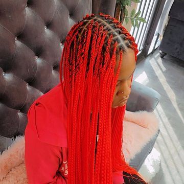 sew-in extensions by Jeanny Braiding & Salon in Phoenix, Arizona