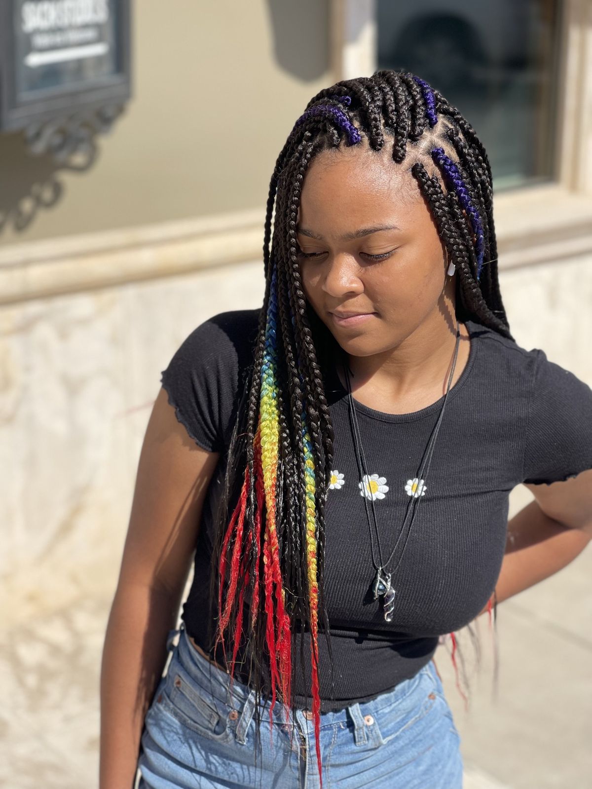 Traditional Weave/Extension Sew In (Full Head) by Tekniqs Studio Hair Salon in Tempe, Arizona