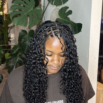 sew in with leave out by Hair By Jordan Kristina in Corona, California
