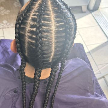 lace wig installation by LizzyLulu's Salon and Supply in West Covina, California