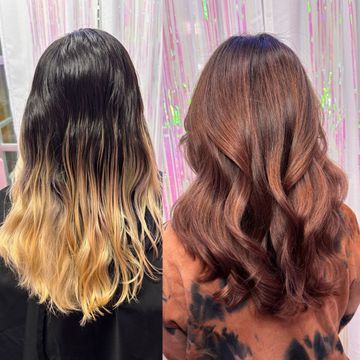 Beaded Row Extensions (Sew-In Wefts) by Dye Pretty Beauty Studio in Daly City, California