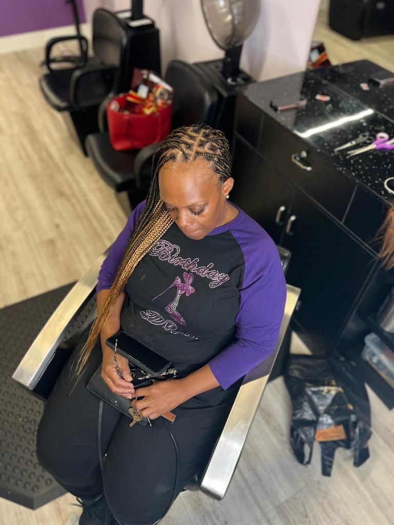 Hair styling and extension services by Be Pretty Hair by Vee in Katy, Texas