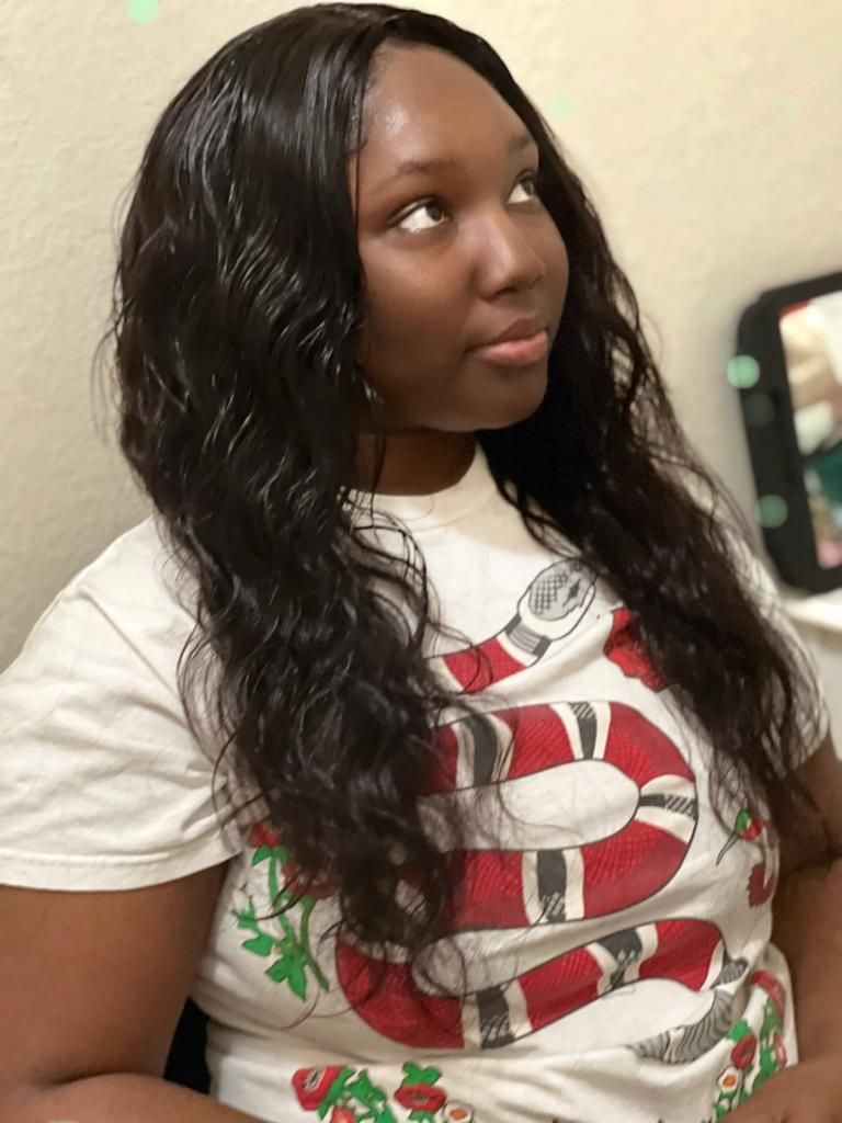Hair styling and extension services by Be Pretty Hair by Vee in Katy, Texas