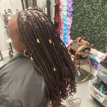 Fulani braids with sew in/ quick weave by Styledbytyra in North Las Vegas, Nevada