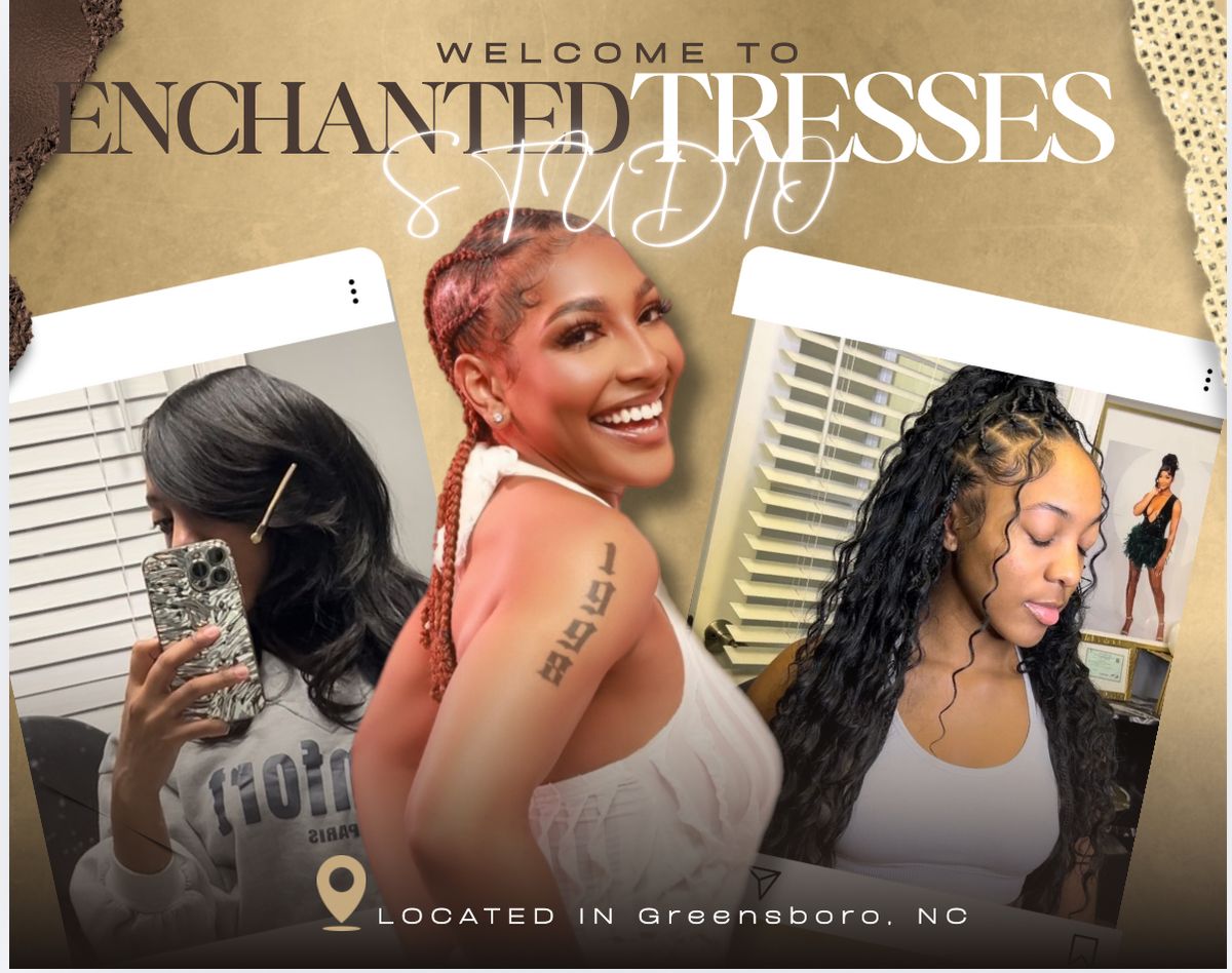 Hair Extensions by Enchanted Tresses in Greensboro, North Carolina