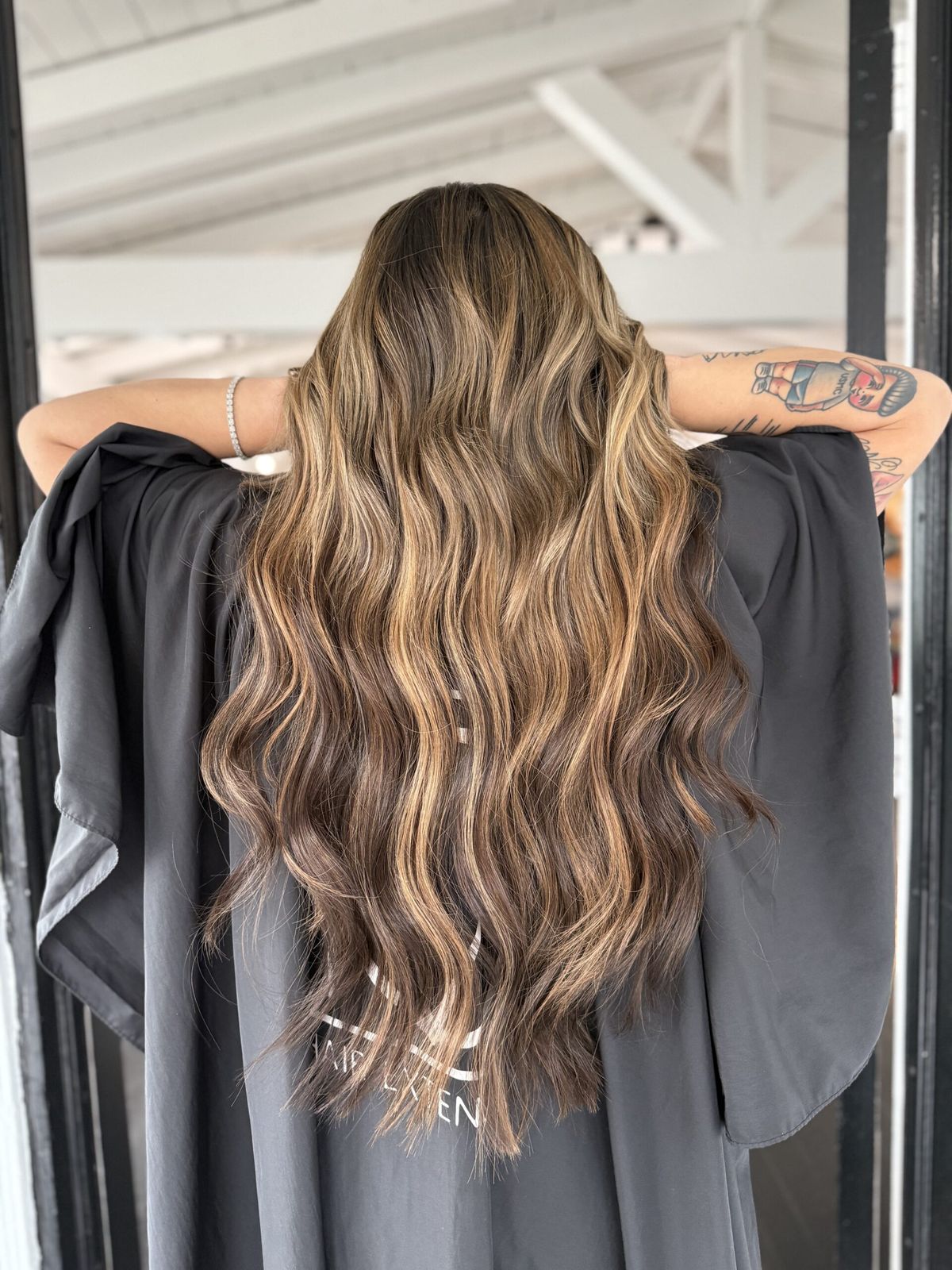 K-Tip Extensions by Christian Michael Salon in Sunset Beach, California