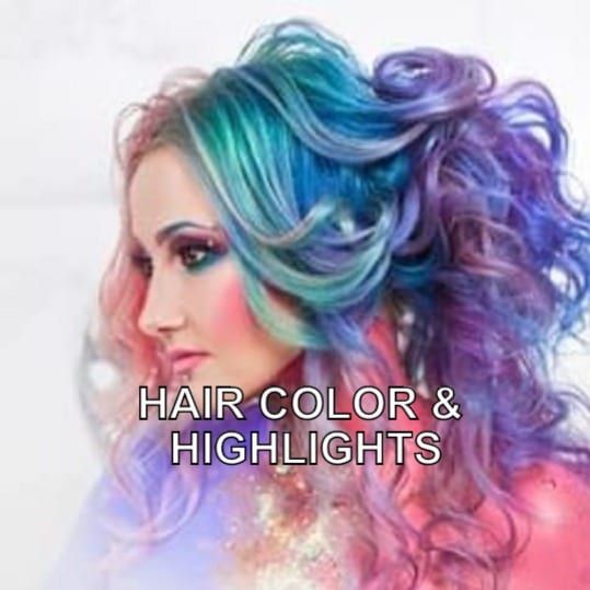 individual strands by Bell Arte Hair Studio in Tampa, Florida